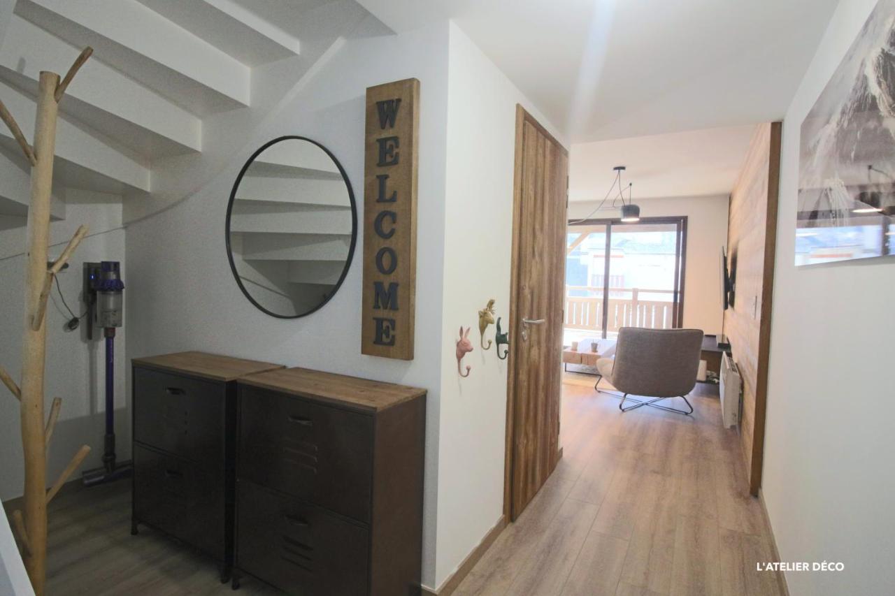 Magnifique T5 Duplex De Grand Standing 120M2 Neuf Classe 4 Etoiles Pour 8 Personnes En Plein Centre De Saint-Lary-Soulan Dış mekan fotoğraf