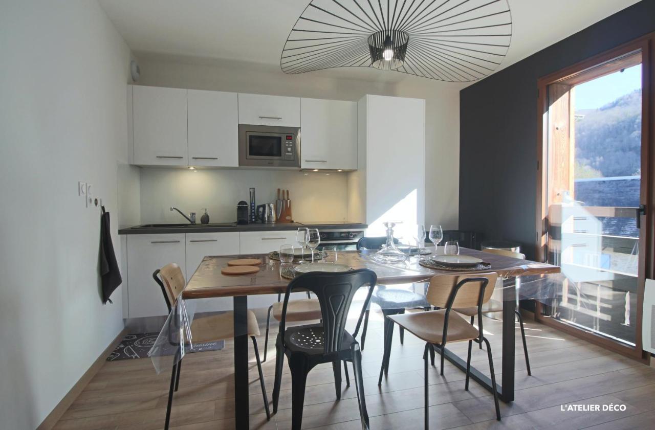 Magnifique T5 Duplex De Grand Standing 120M2 Neuf Classe 4 Etoiles Pour 8 Personnes En Plein Centre De Saint-Lary-Soulan Dış mekan fotoğraf