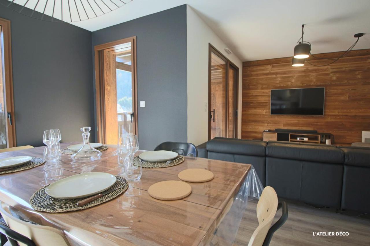 Magnifique T5 Duplex De Grand Standing 120M2 Neuf Classe 4 Etoiles Pour 8 Personnes En Plein Centre De Saint-Lary-Soulan Dış mekan fotoğraf